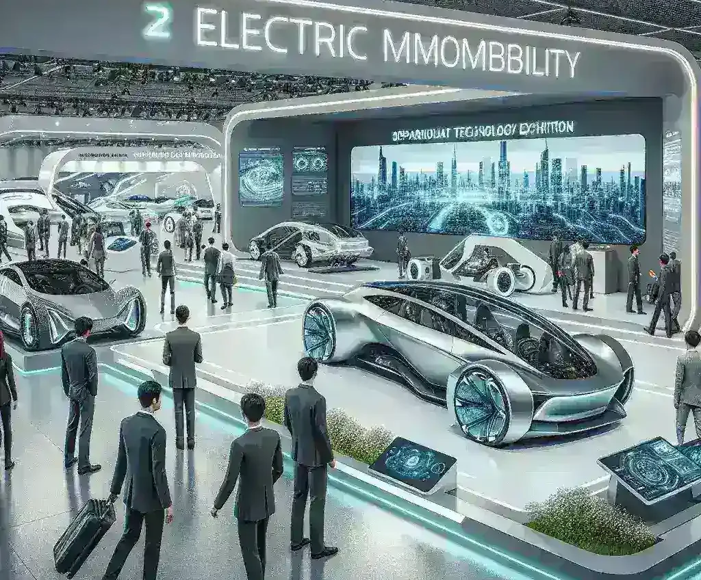"Showcasing the E-Mobility Corner at GIIAS 2025, featuring the latest electric vehicle technologies and innovations in the automotive industry."